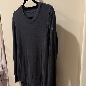 ALO Yoga Women's dark gray Sweatshirt